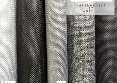 coussins sur mesure Unis : gris clair, moyen ou chiné, noir, anthracite