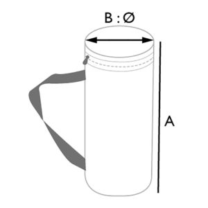 sac sur mesure tube transport