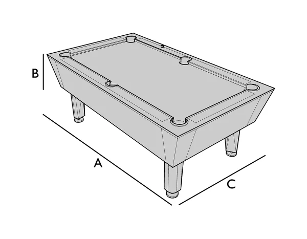 Bâche de protection pour billard