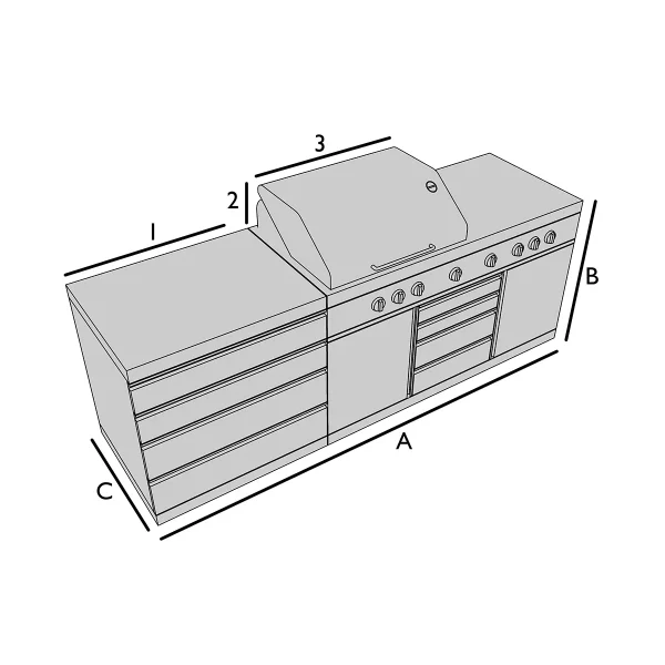 Bâches pour cuisines d'extérieur