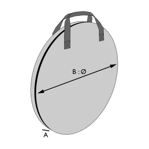 Sac de rangement pour roues de vélo