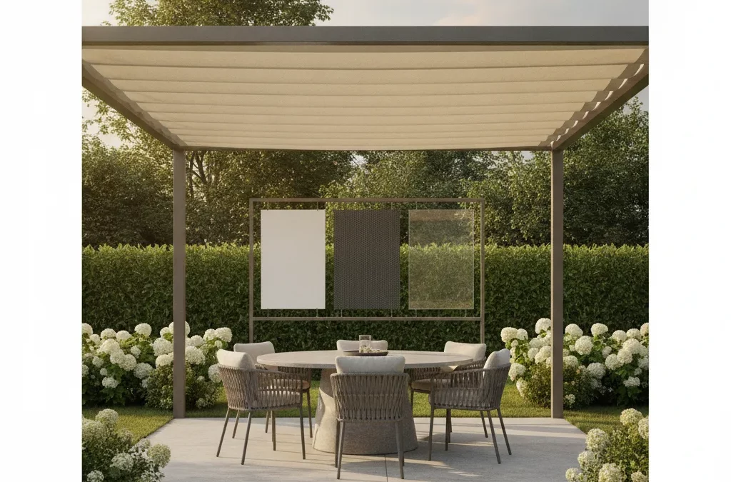 Choisir la meilleure bâche pour pergola | Quattro Diffusion