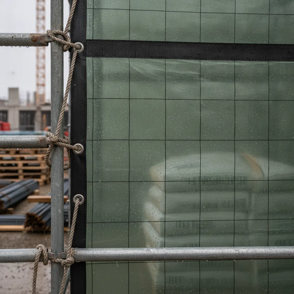 bâche de protection chantier