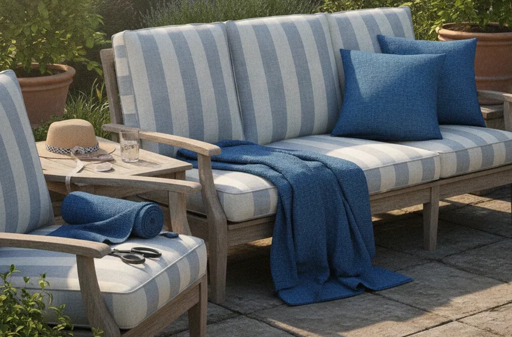 Guide pratique pour refaire vos coussins de salon de jardin - guide refaire coussins salon jardin