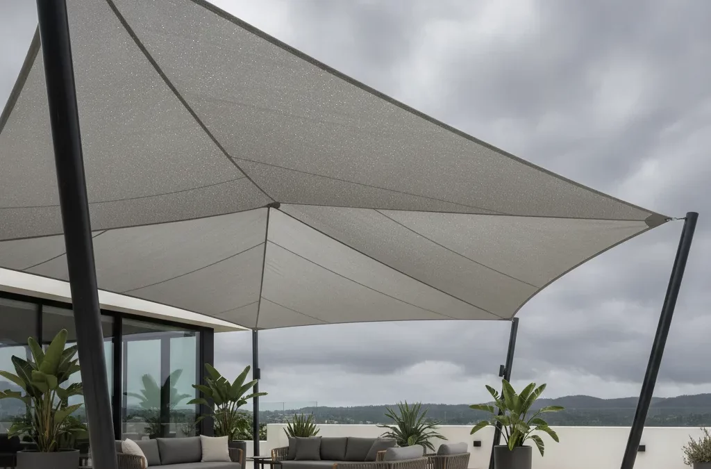 Voile d&rsquo;ombrage imperméable | Qualité pro Quattro DIffusion