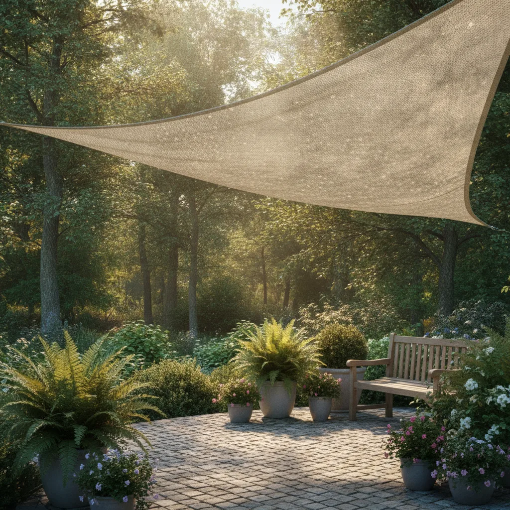 voile d'ombrage imperméable