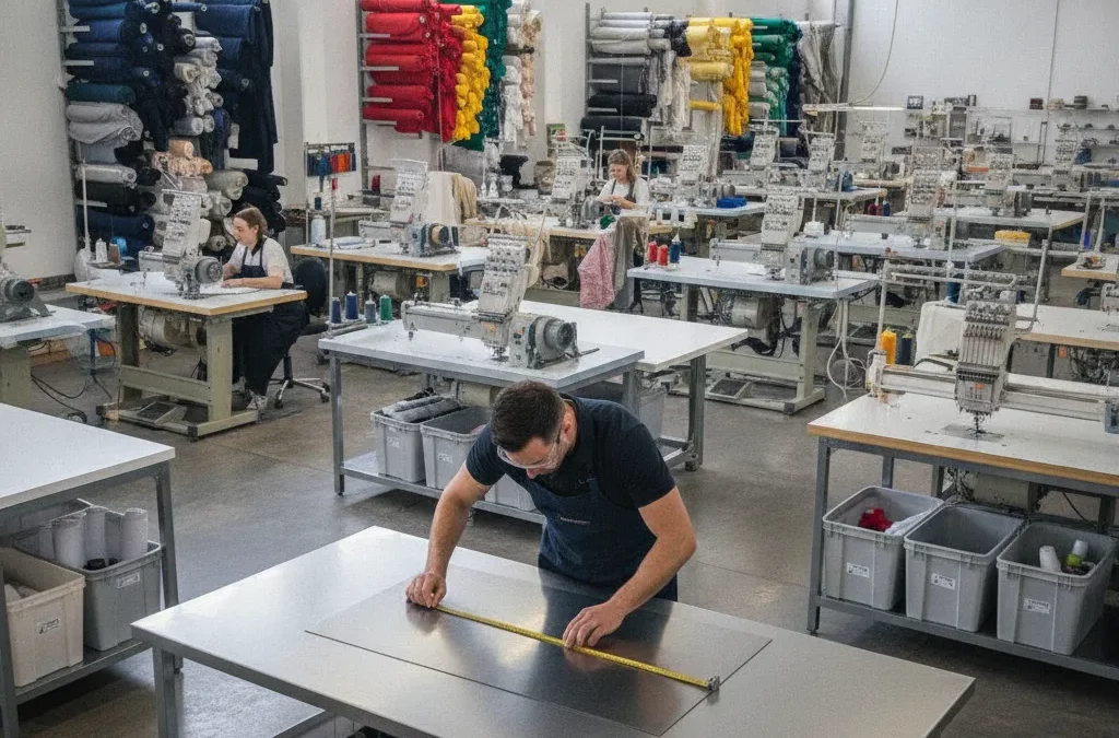 Fabrication housse sur mesure | Les étapes en atelier