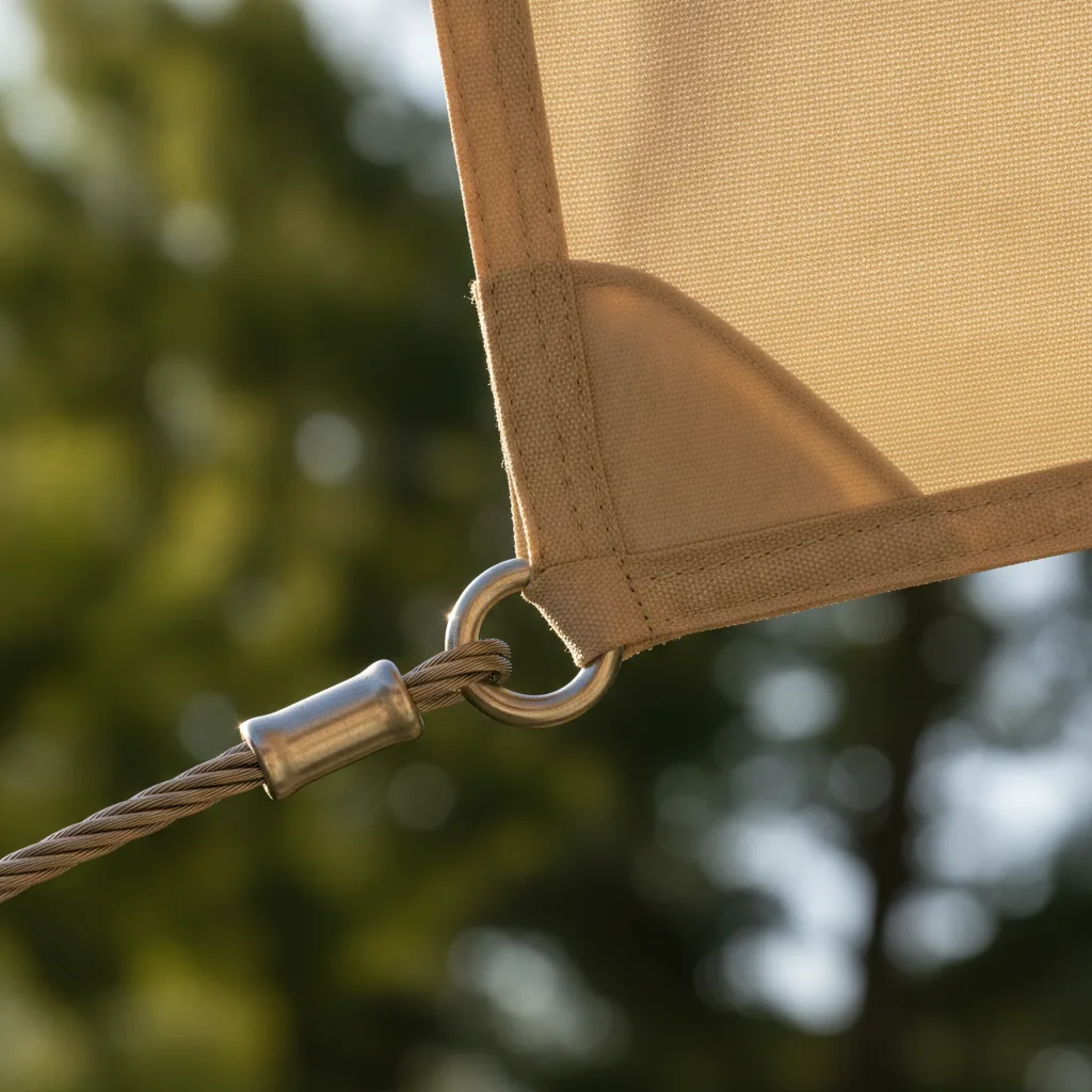 résistance au vent voile d'ombrage