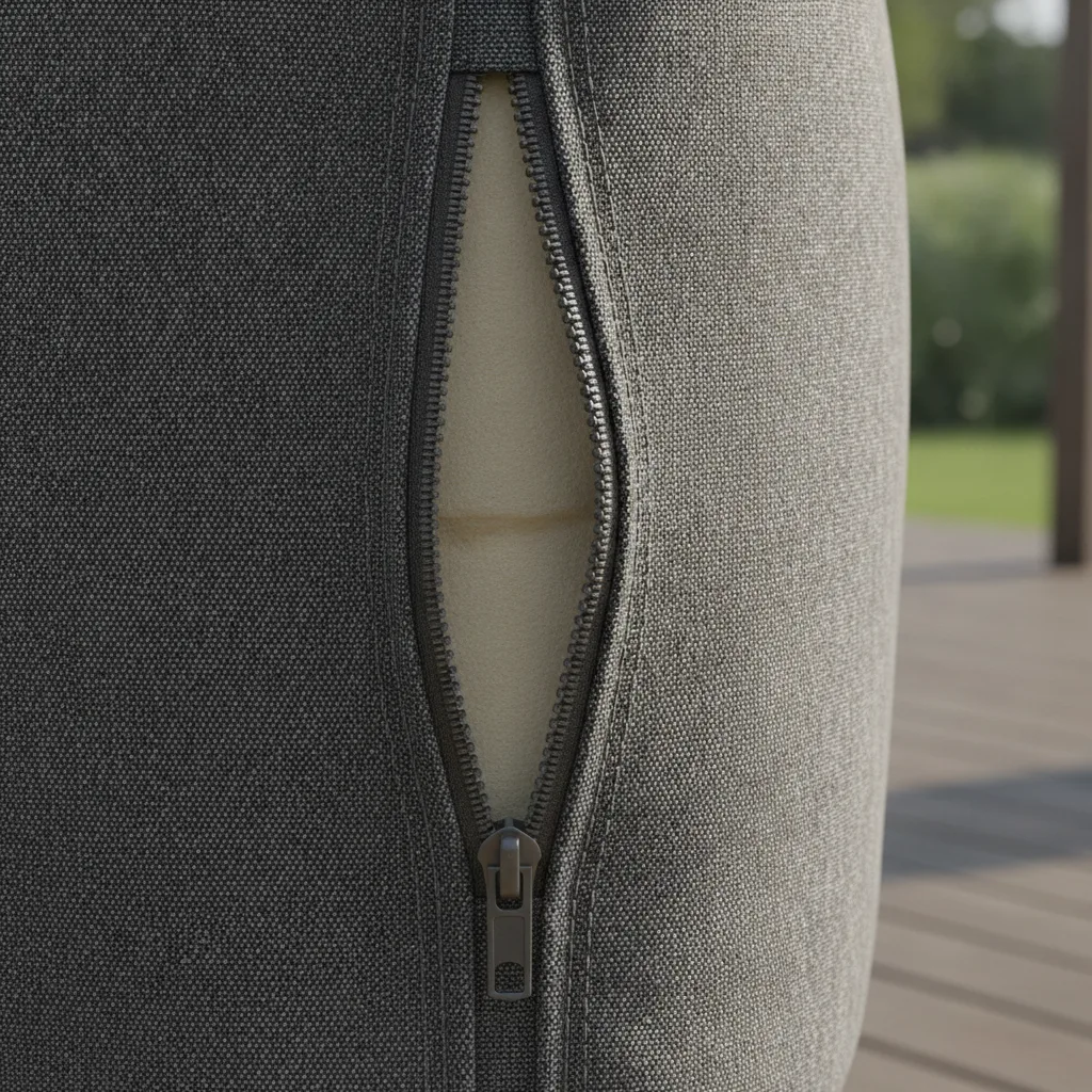housse de coussin déhoussable extérieur