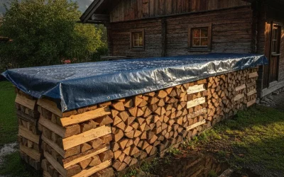 Bâche pour bois de chauffage, bien choisir en 2026