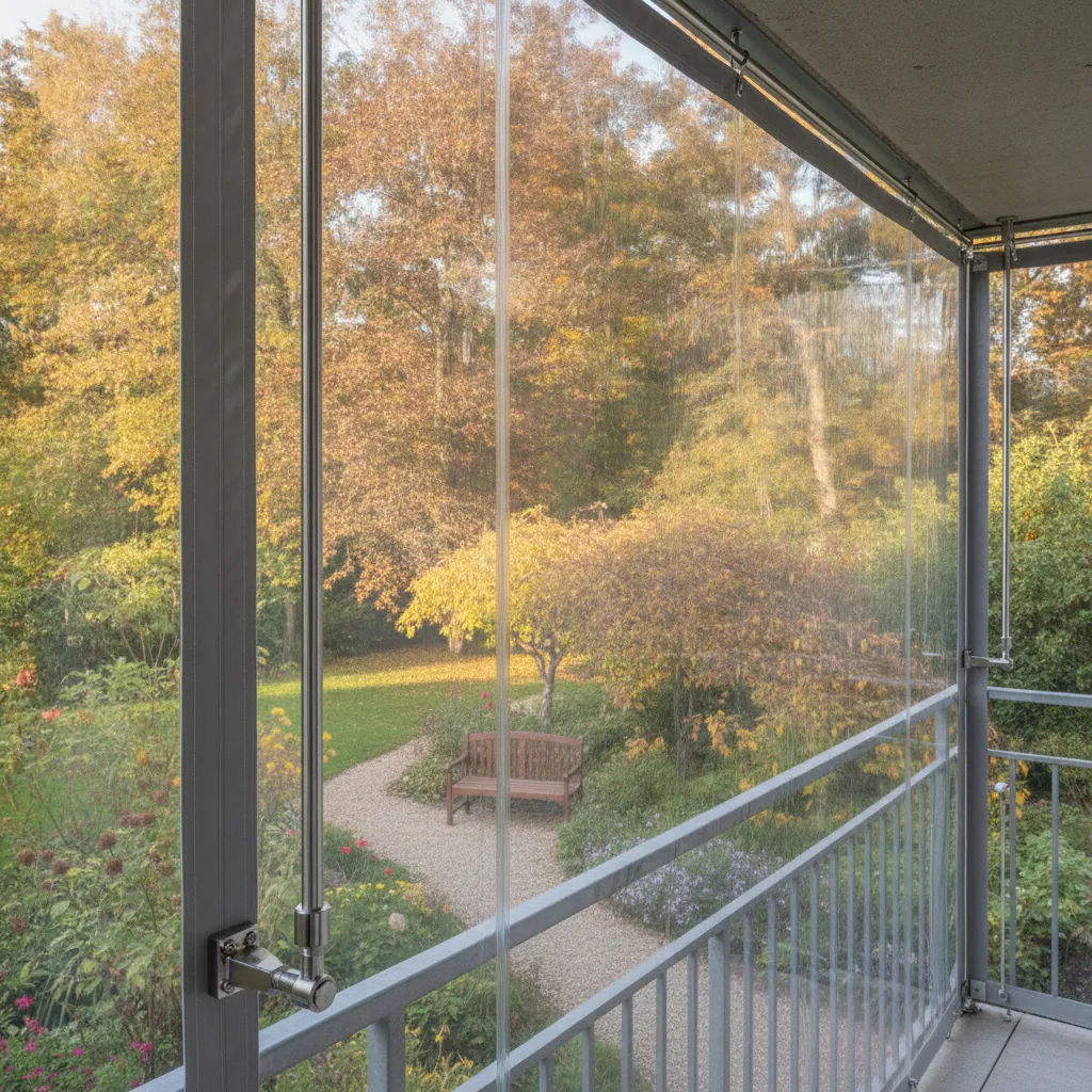 bâche transparente PVC sur mesure
